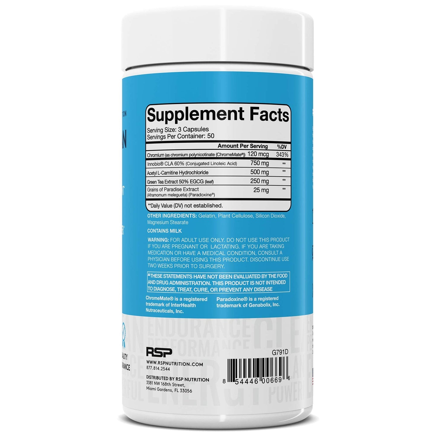 RSP Nutrition QuadraLean - Stimulant Free Weight Management & Metabolism Booster