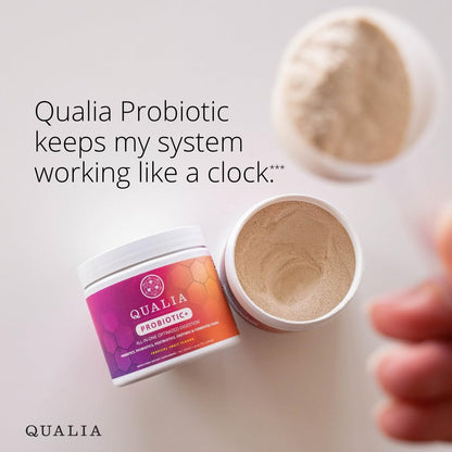 Qualia Probiotic – 28-Component Synbiotic for Gut Health (1 Month Supply)