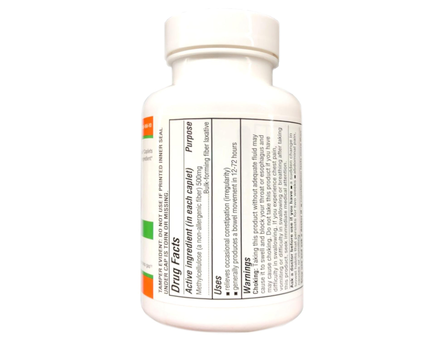 Quality Choice Fiber Therapy Caplets – 100 Count (Gentle Methylcellulose)