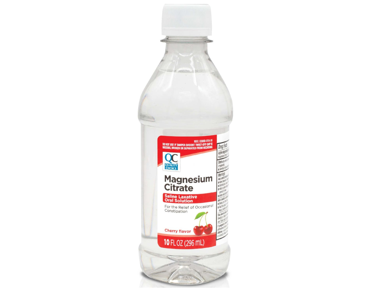 Quality Choice Magnesium Citrate 10oz Cherry – Saline Laxative