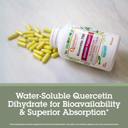 Quantum Health Quercetin+ 750mg Immune Support - 180 Caps
