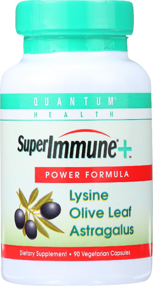 Quantum Health Super Immune Vegetarian Capsule – 90-Count Pack of 2 | Immune Support