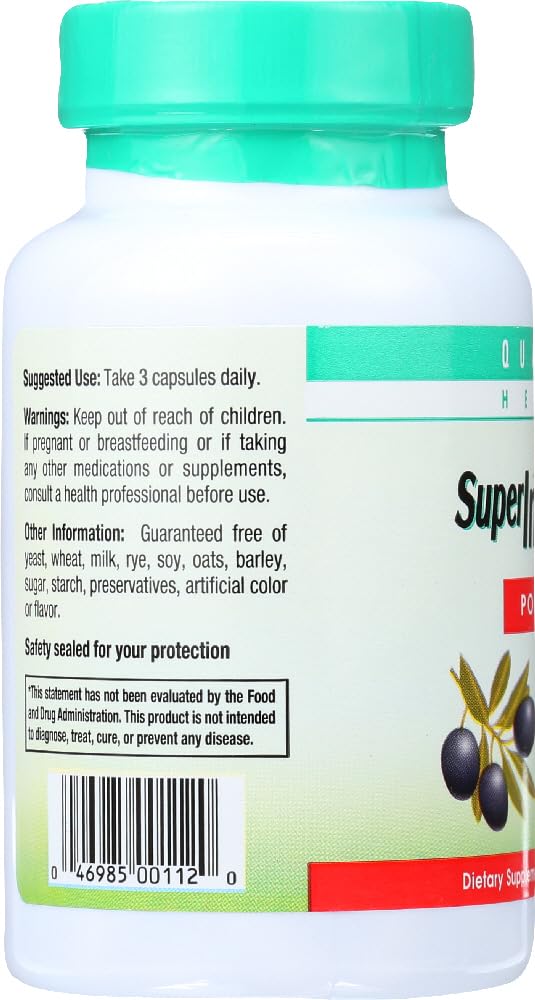 Quantum Health Super Immune Vegetarian Capsule – 90-Count Pack of 2 | Immune Support