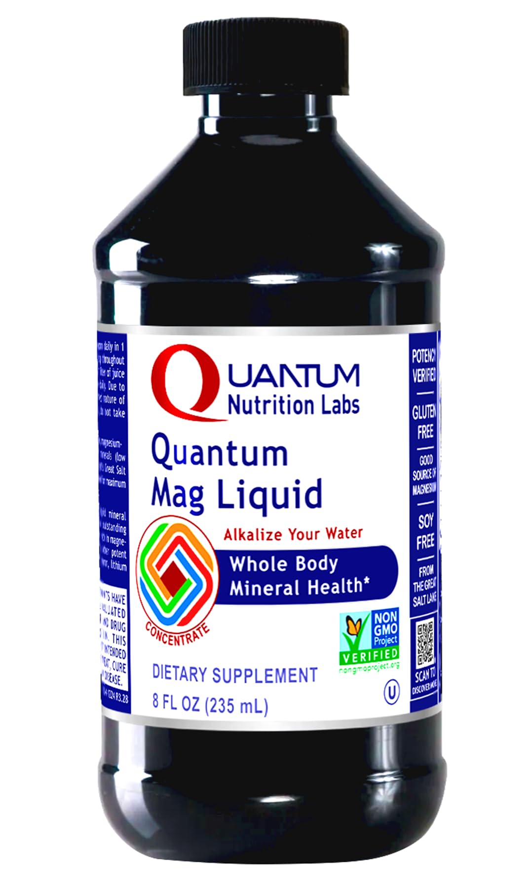 Quantum Mag Liquid - Liquid Magnesium Mineral Support (8 oz)