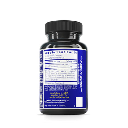 Quantum Vitamin C – Organic Whole Food Vitamin C, 60 Vegan Capsules