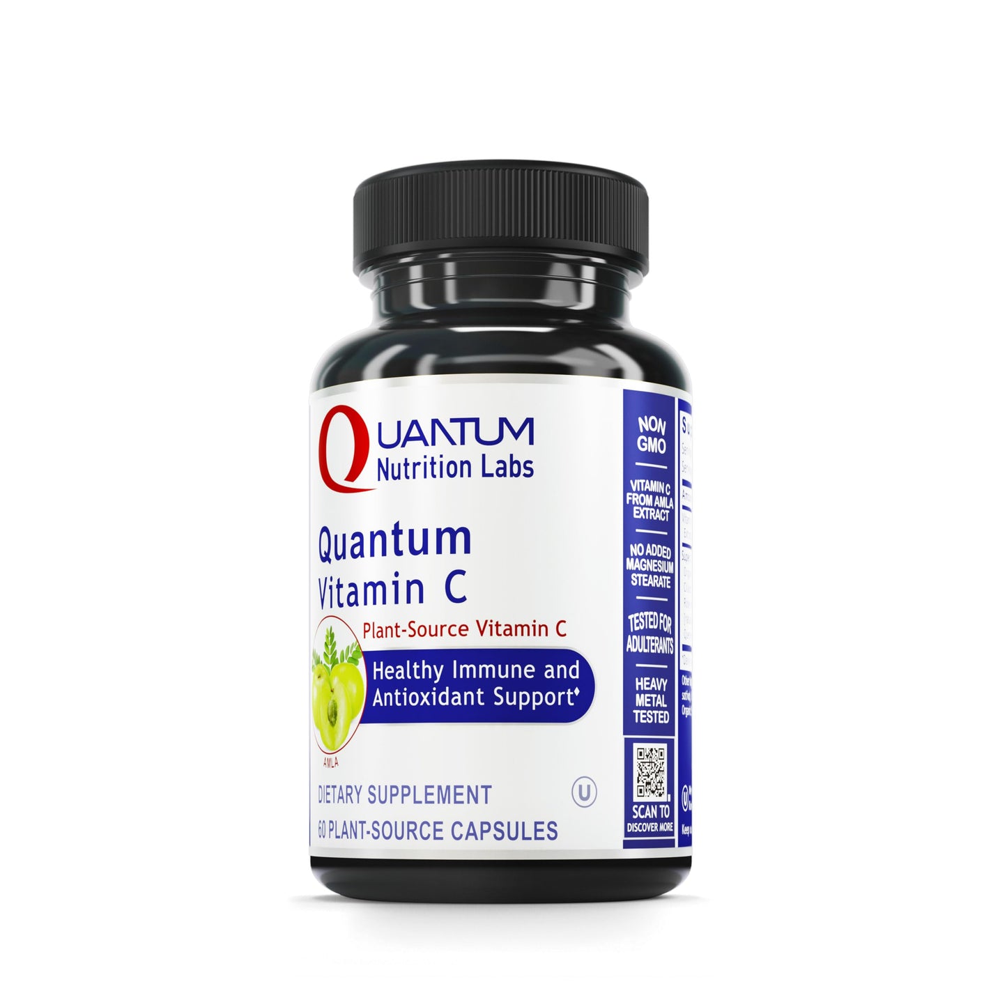 Quantum Vitamin C – Organic Whole Food Vitamin C, 60 Vegan Capsules