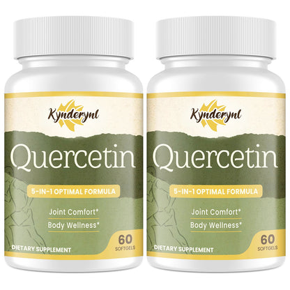 Quercetin 1000mg Softgels – Joint Health & Mobility Support (60 Vegan Softgels) – 2-Pack