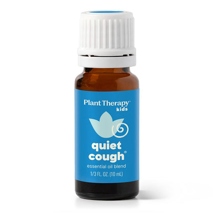Plant Therapy Quiet Cough KidSafe Essential Oil Blend 10 mL – 100% Pure & Therapeutic Grade