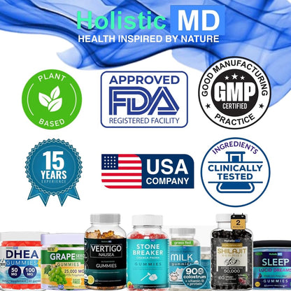 Best Quit Smoking products | Quit Vaping with 3 in 1 clinically studied Vernonia Cinerea St. John's Wort Ashwagandha | May help cut smoking | All-Natural | Sugar Free Gummies 60 counts (Berries)