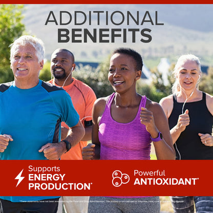 Qunol Ultra CoQ10 100mg Softgels — 3X Absorption, Heart Health & Energy (150 Count)