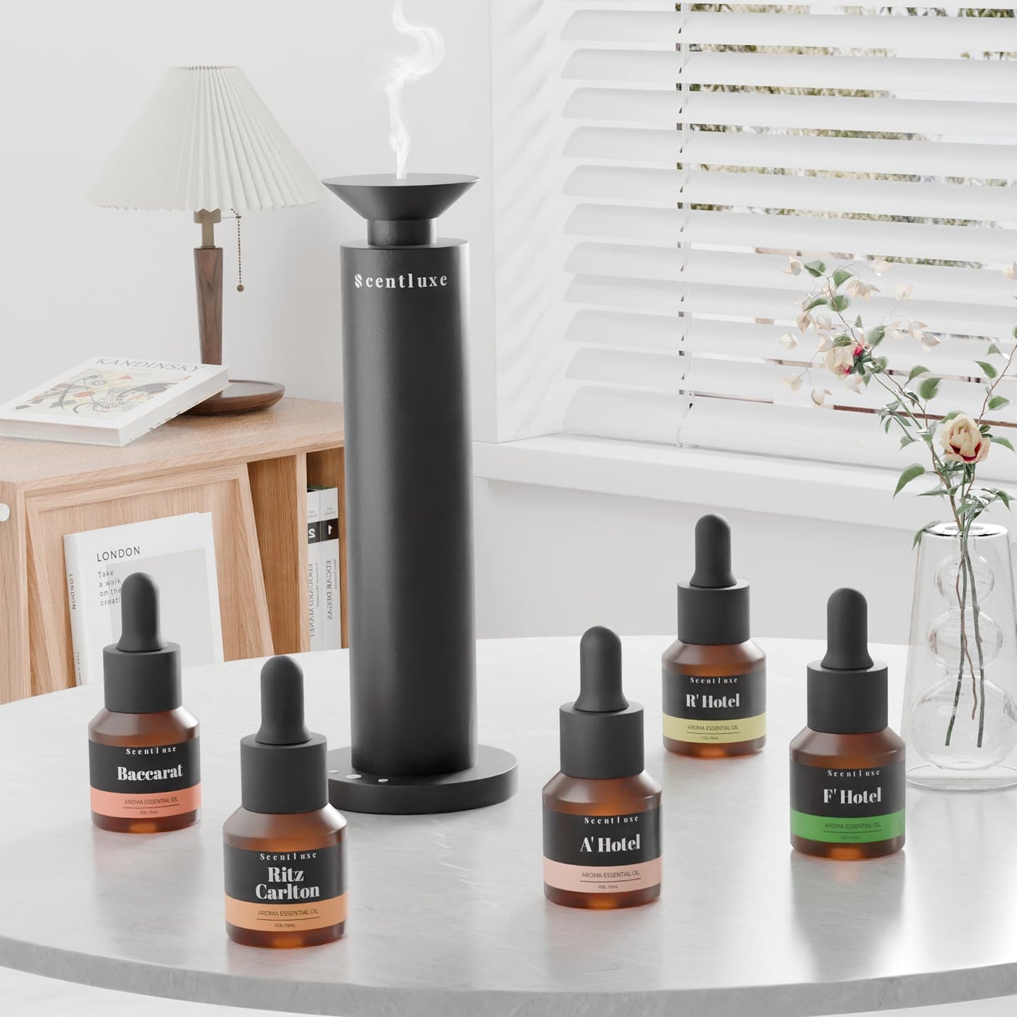 R' Hotel Diffuser Oil – Inspired by Ritz-Carlton New York Scent | Premium Fragrance Oil for Ultrasonic & Waterless Diffusers (15 mL)
