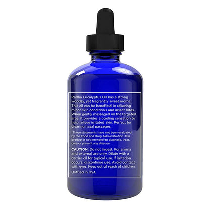 Radha Beauty Eucalyptus Essential Oil 4 oz – Pure & Therapeutic Grade
