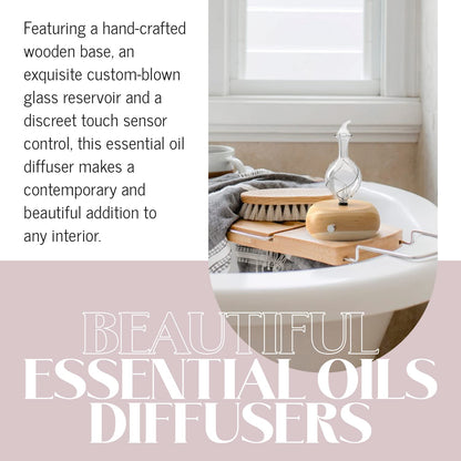 Radiance Nebulizing Diffuser – Pure Essential Oils, No Heat | Organic Aromas