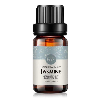 RAINBOW ABBY Jasmine Essential Oil – 100% Pure Organic Jasmine Oil for Diffuser, Skincare & Sleep (10ML)