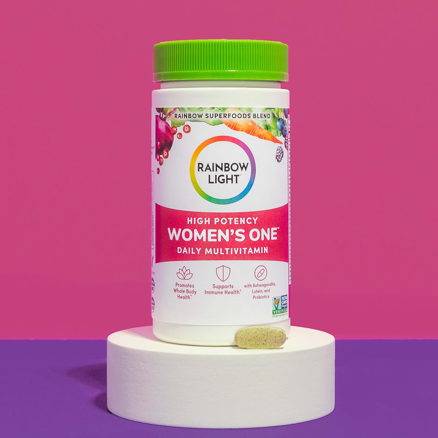 Rainbow Light Multivitamin Womens One Powder 120 Count - Vitamin & Mineral Supplement