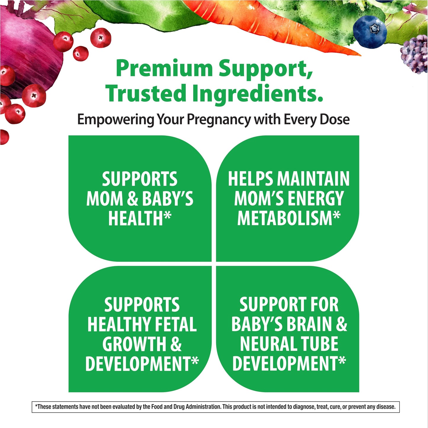 Rainbow Light Prenatal One High-Potency Multivitamin, 120 Count, Vegan