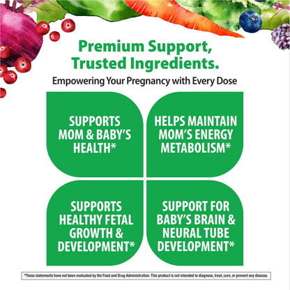 Rainbow Light Prenatal One High-Potency Multivitamin, 120 Count, Vegan