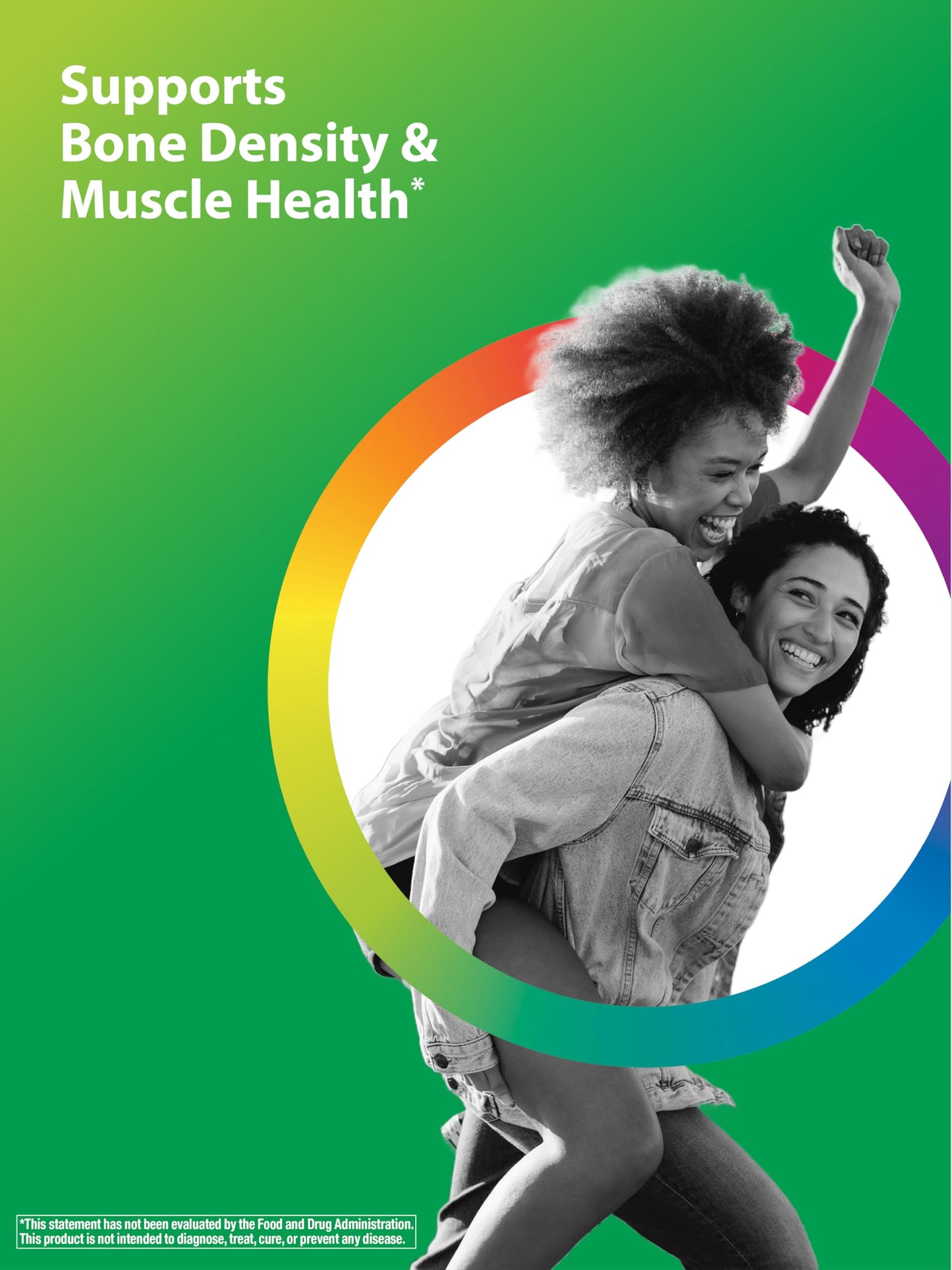 Rainbow Light Calcium with Magnesium and Vitamin D3 Tablets – Bone Health & Teeth Support, Vegetarian & Gluten Free (180 Count)