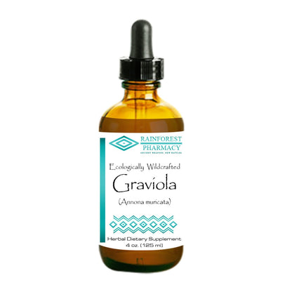 Rainforest Pharmacy Graviola Liquid Extract 4 fl oz Immune System Support