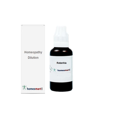 Ratanhia Homeopathy Dilution 6C - 1 fl oz (30ml) | Homeomart.com