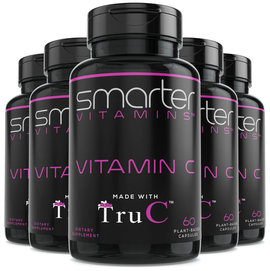 (5 Pack) Raw Whole Food Vitamin C from Berries – Plant-Based, Vegan | SmarterVitamins