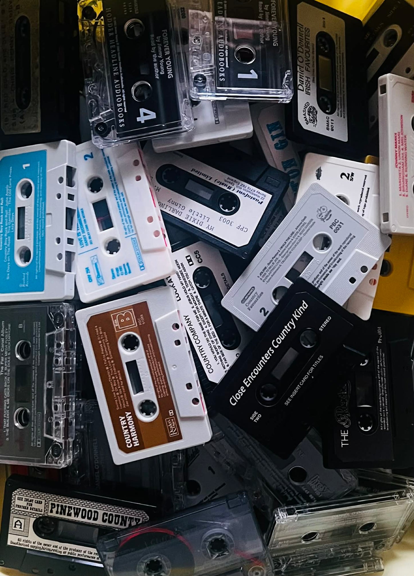 50 x Audio Cassette Tapes Only (Untested)