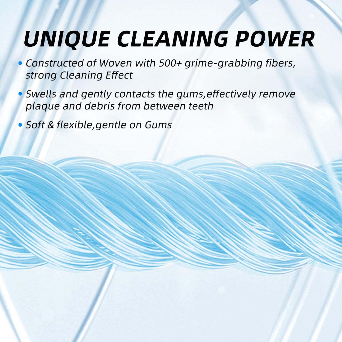 RAZOKO Coconut Oil Infused Woven Dental Floss - Vegan, Cruelty-Free, Orange Scent, 4 Month Supply (33 Yds x 2 Units)