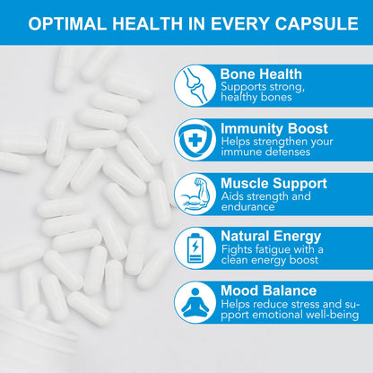 RHBESTOK 157 Capsules 1000 MG – Non-GMO Gluten-Free | 60 Count