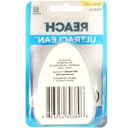 REACH Ultraclean Mint Floss 30 Yards (Pack of 2) | Dentist-Approved Floss
