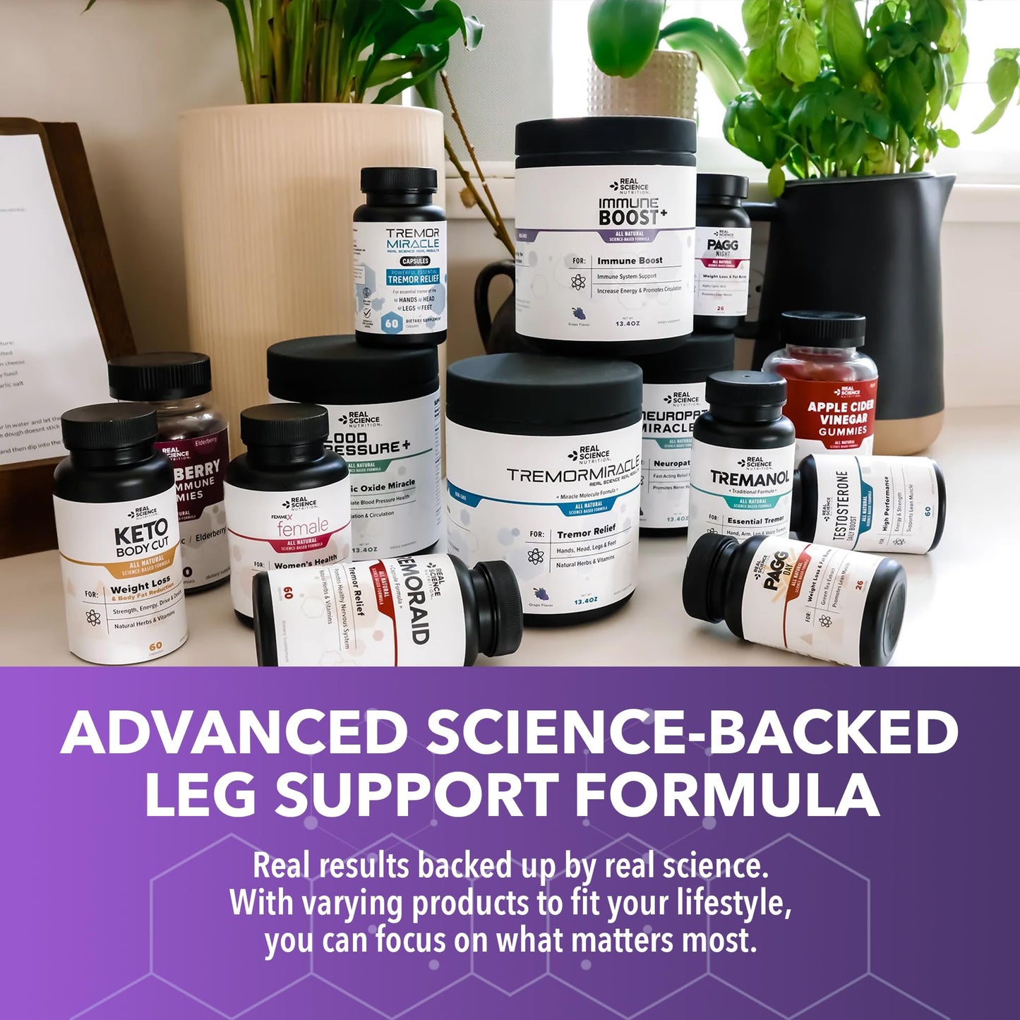 Real Science LegEase Miracle – All Natural Restless Legs Relief & Leg Cramps