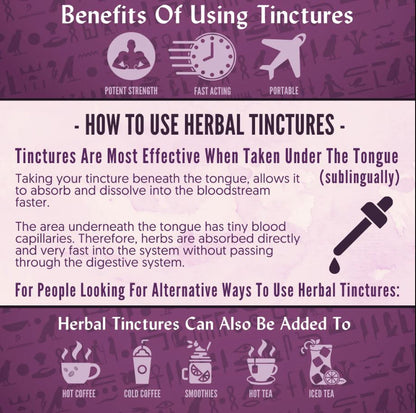 Organic Red Clover Tincture - MENOPAUSE SUPPORT