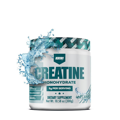 REDCON1 Creatine Monohydrate | Keto Friendly & Vegan Pre & Post Workout | Creatine Powder - 60 Servings