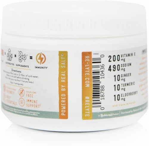 REDMOND Re-Lyte Immunity Multivitamin Drink Mix – Pineapple Orange