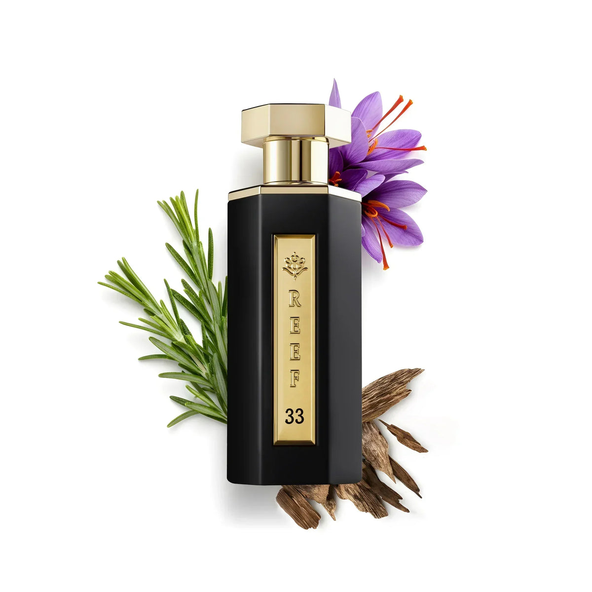 REEF 33 Eau de Parfum 100ml – Saffron, Rosemary & Oud