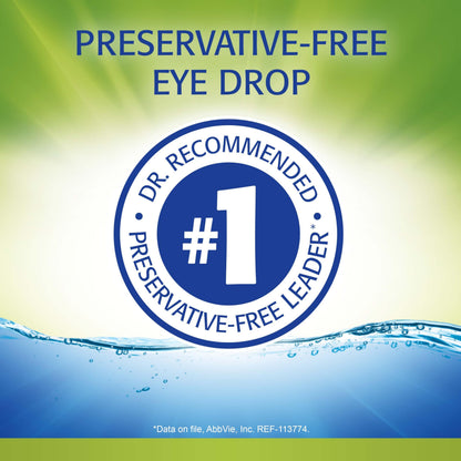 Refresh RELIEVA PF Xtra Preservative-Free Artificial Tears — Fast Eye Relief, 0.33 fl oz