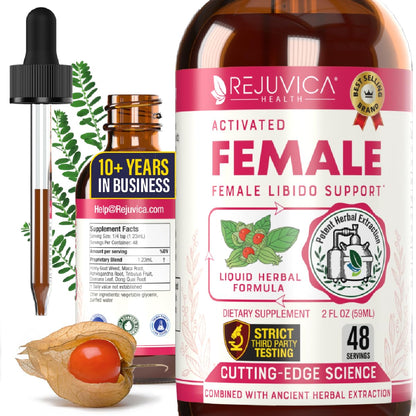 Rejuvica Health Activated Female – Advanced Female Libido Support (Liquid Delivery)
