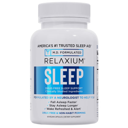 Relaxium Sleep Aid - Melatonin & Magnesium Glycinate