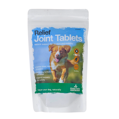 Relief Tablets (60) - Global Herbs  - Canine