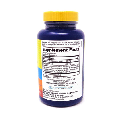 Renew Life Cleanse More Herbal & Mineral Formula – 100 Capsules