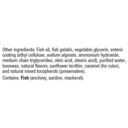 Renew Life Norwegian Gold Critical Omega-3 Fish Oil 850 mg Burp-Free Softgels (Pack May Vary)