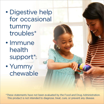 Renew Life Kids Probiotic Chewables 3 Billion CFU – Berry, 60 Count