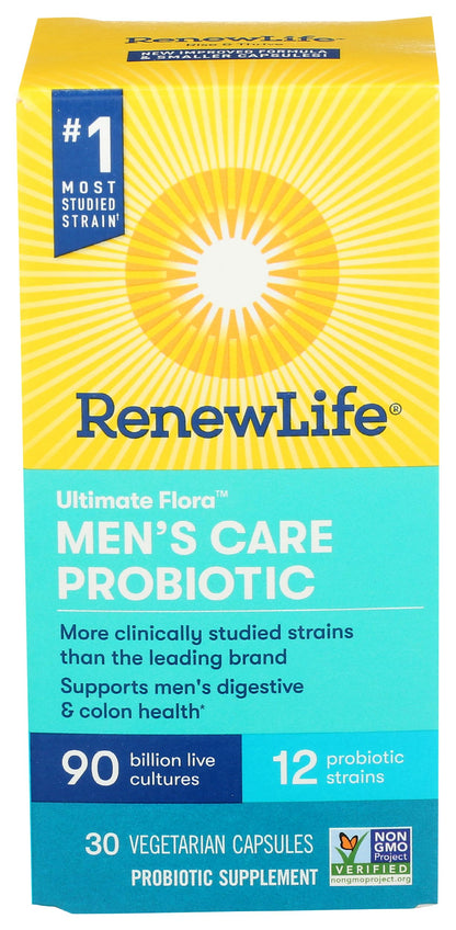 Renew Life Ultimate Flora Men's Care Probiotic, 30 Ct