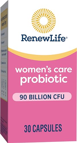 Renew Life Women's Probiotic Capsules - 90 Billion CFU, 12 Strains, 30 Count