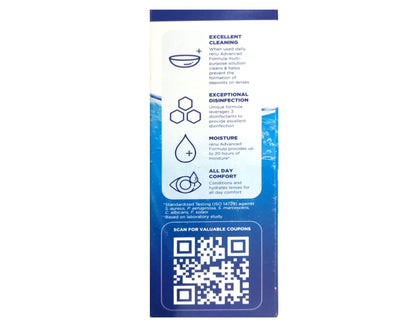 Renu Advanced Formula Multi-Purpose Solution – 2 oz Travel Pack (Pack of 2)