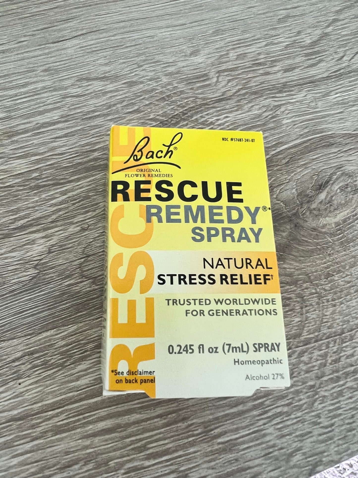Rescue Remedy Spray 7 ml – Vegan, Non-Aerosol Pump