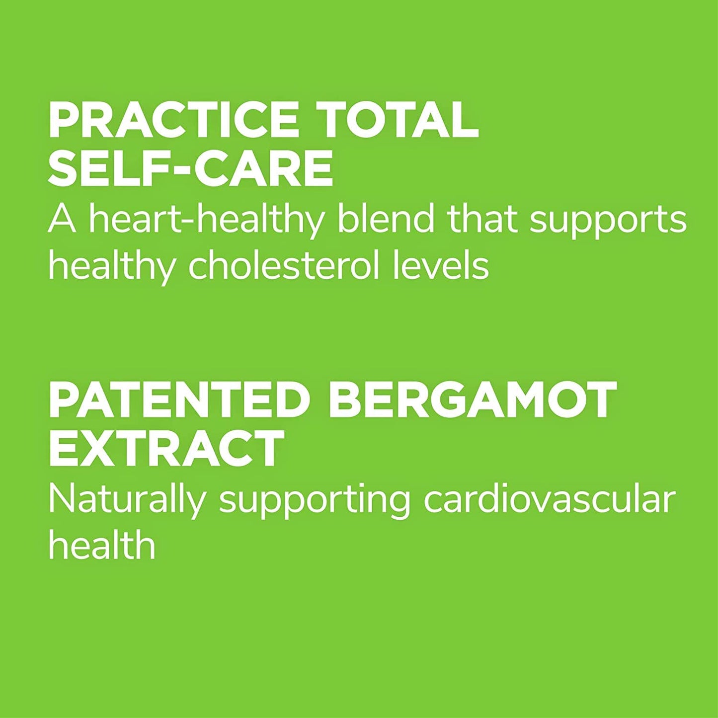 Reserveage Bergamot Cholesterol Support with Resveratrol – Heart Health Supplement | 30 Servings | Vegan & Non-GMO
