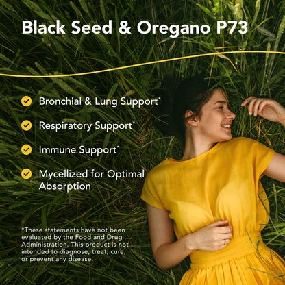 North American Herb & Spice Resp-Immune 4 oz – Immune & Respiratory Support with Black Seed, Oregano P73 Oil & Raw Honey