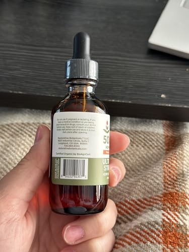 Restorative Botanicals Hemp Oil Drops 5000mg Mandarin Orange – USDA Organic