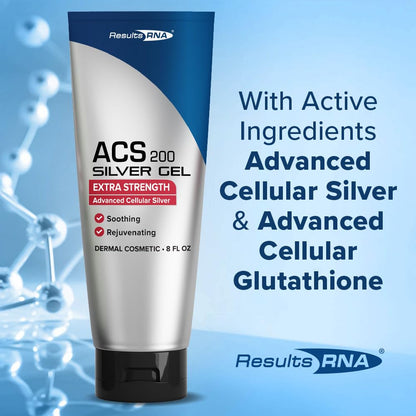 Results RNA ACS 200 Silver-Glutathione Gel – Wound Care Gel (8 oz)