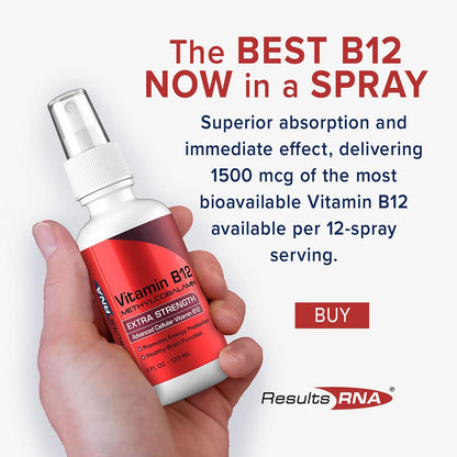Results RNA Vitamin B12 Methylcobalamin | Advanced Cellular Spray